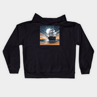 Nocturnal Voyage Kids Hoodie